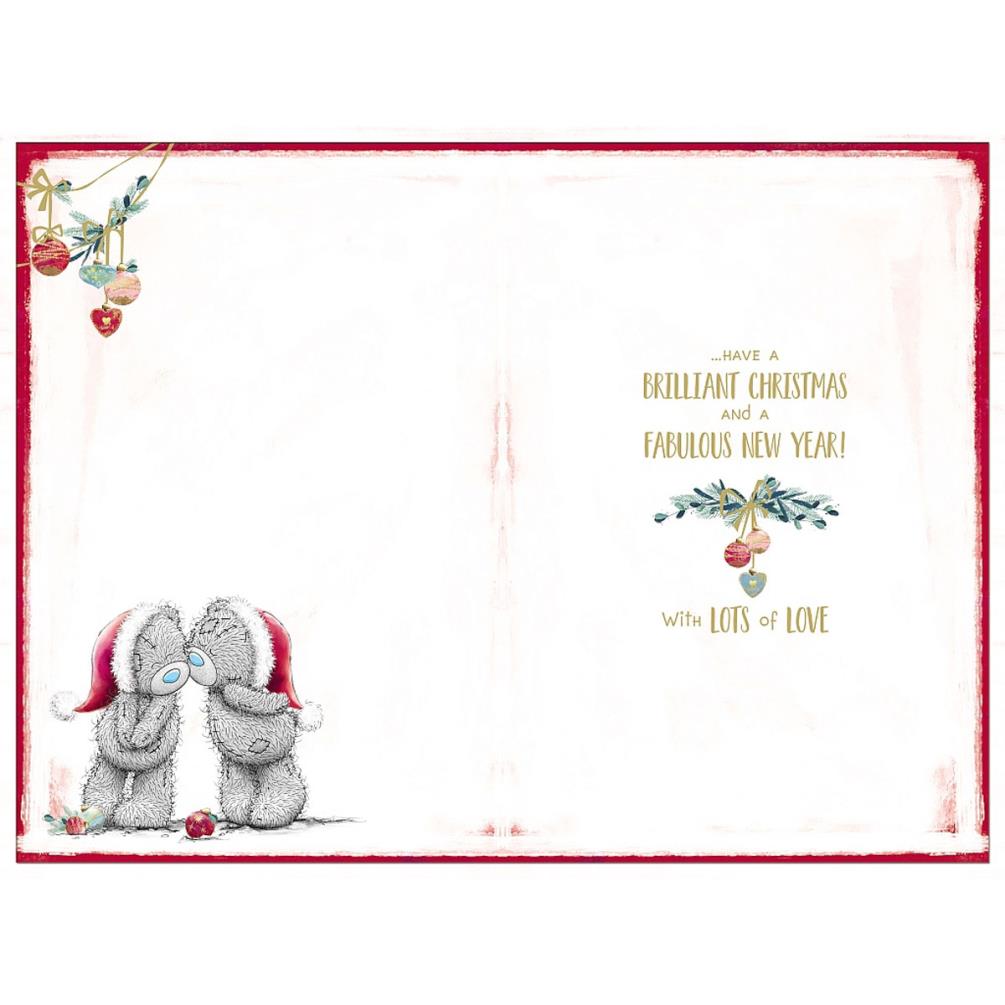 Daughter & Son-In-Law Me to You Bear Christmas Card Extra Image 1